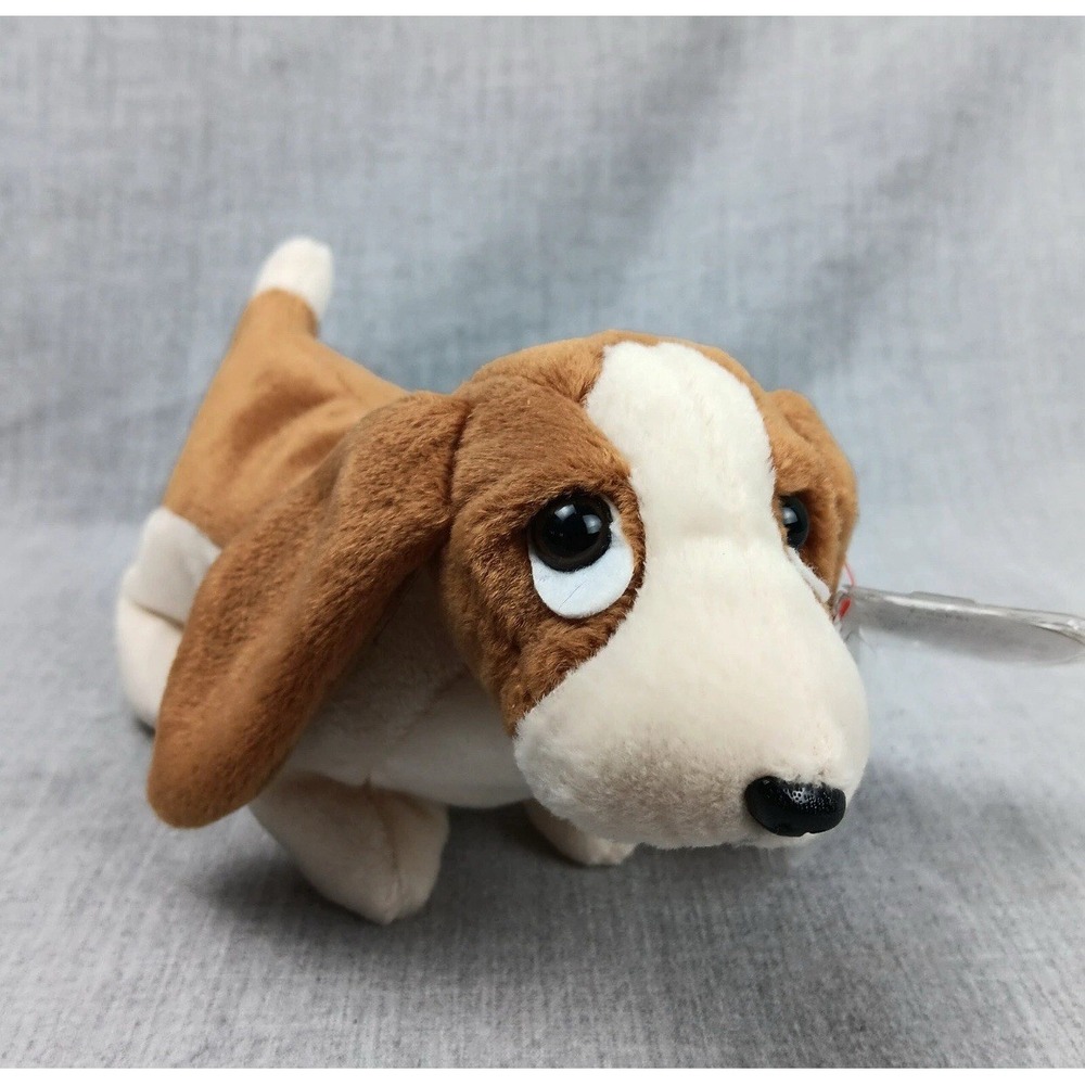 Ty Beanie Baby Tracker the Bassett Hound 97/98 Vintage‎ Plush Collectors Toys